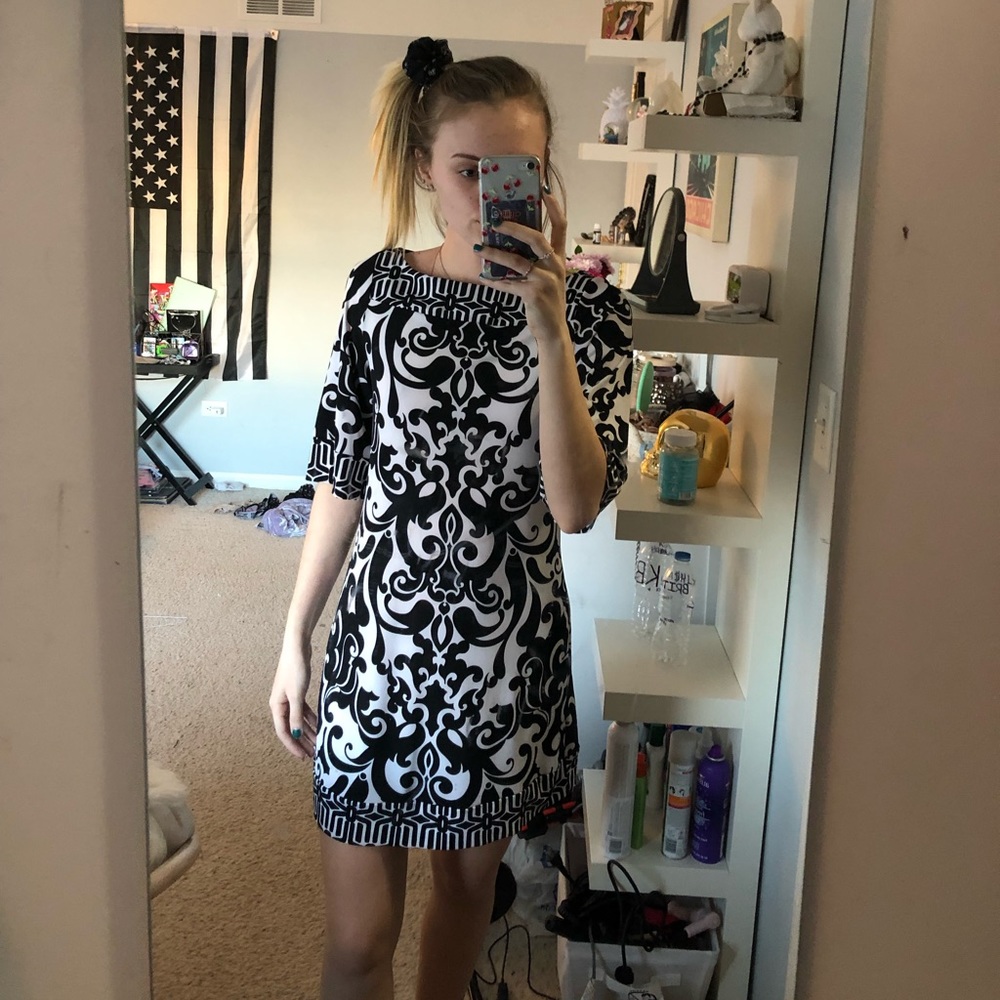 Black & White Dress